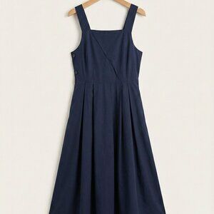 Elegant Navy Blue Dress